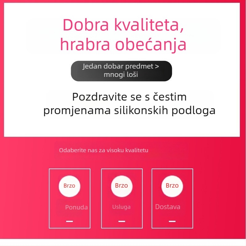 170 mm anti‑statična podloga za vinilni gramofon LP – silikonska i gumena podloga, boje za izbor