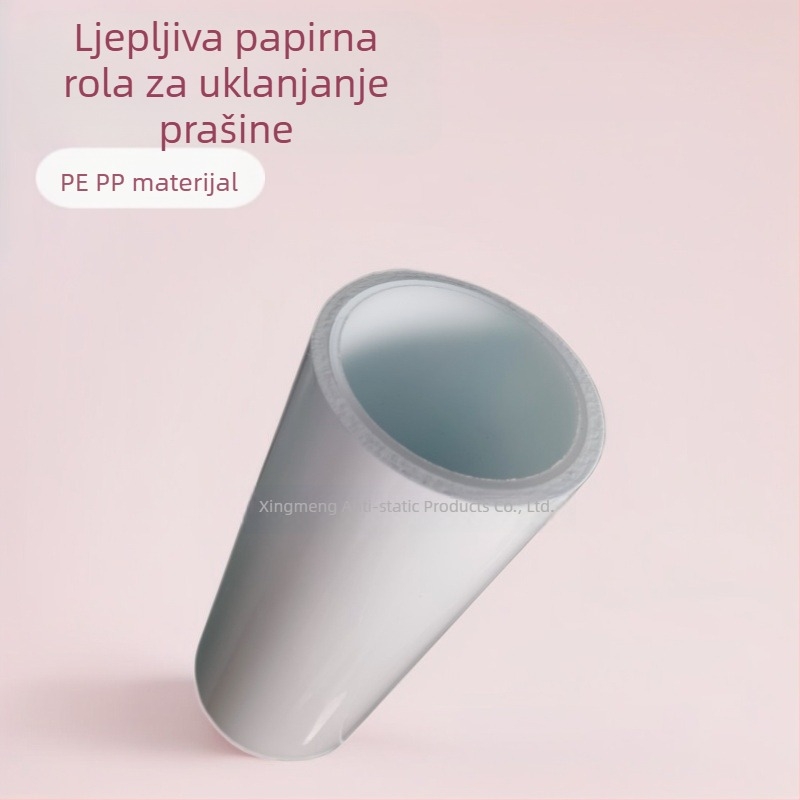 Rolice papira za uklanjanje prašine, bijeli PE/PP materijal, različite specifikacije i viskoznosti