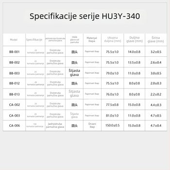 HUBY SS-001 Čista pamučna štapić za optičko čišćenje, antistatičan, bez prašine, Sanyo stil