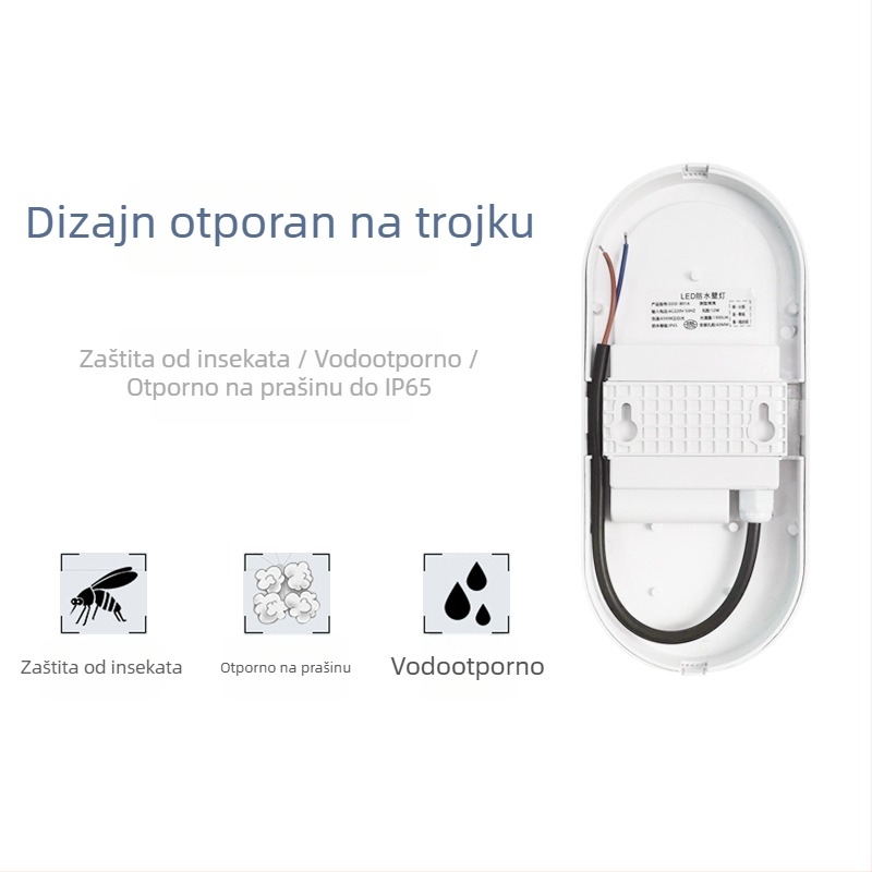 LED zidna svjetiljka s induktivnim prekidačem, 220V, moderni minimalistički stil, unutarnja uporaba