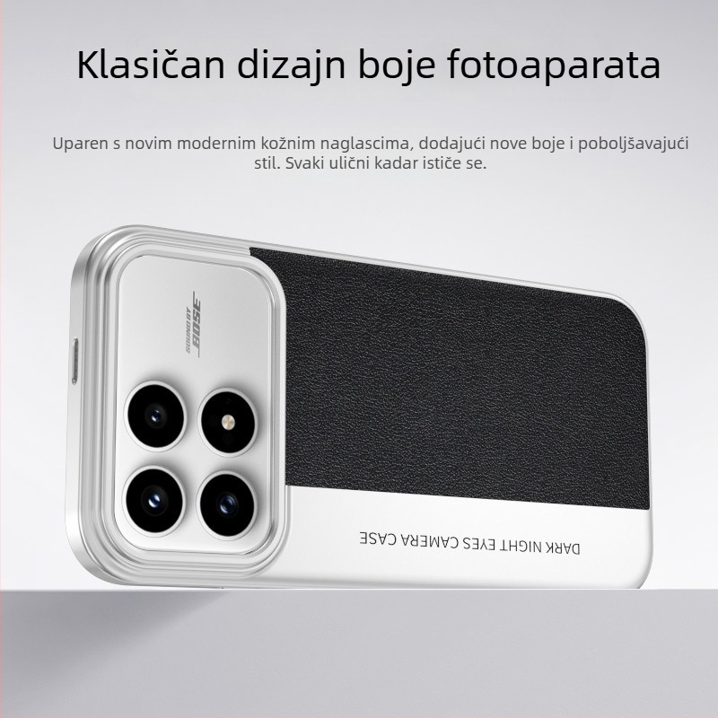 Futrola za Redmi K90 Pro Max u stilu kamere, s kožnom teksturom, ograničena boja, otporna na padove