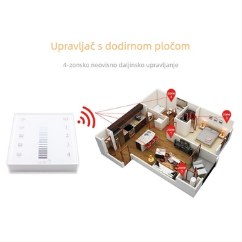 86-tipni dodirni LED dimmer za jednofarbnu LED traku