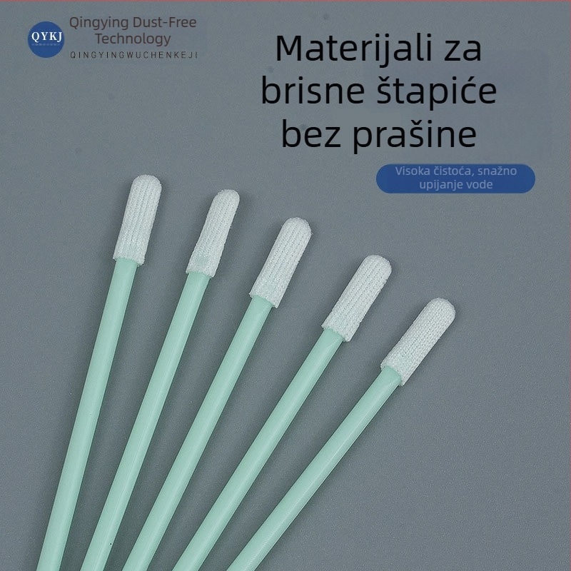 Prašinom bez vate štapići za čišćenje s platnenim vrhom za 826B glavu pisača i leće