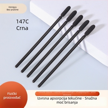 Industrijski bezprašni vate štapić 147C za čišćenje mlaznica pisača, s spužvasti vrhom