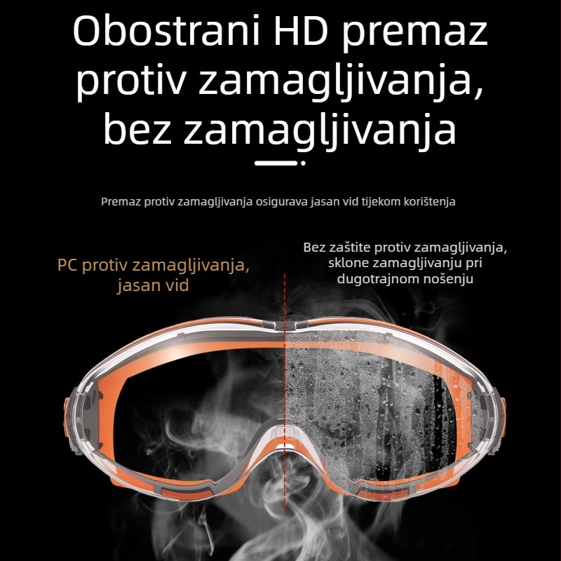 Naočale za motocikle s mekanim okvirom, otporne na prašinu i udarce, prozirne, protiv vjetra, visoke jasnoće