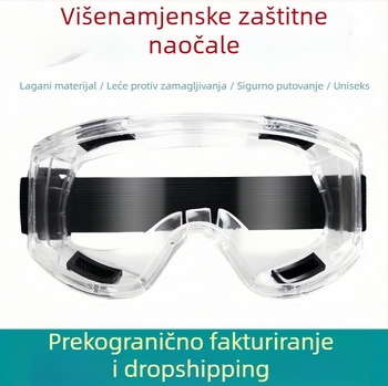 Zaštitne naočale za vožnju biciklom, otporne na vjetar, prašinu i prskanje, protiv zamagljivanja, prozirne