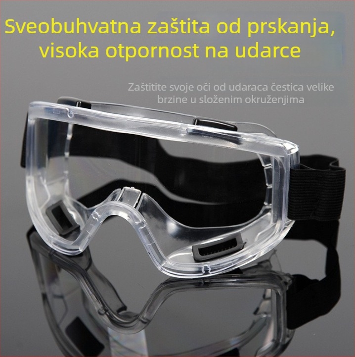Zaštitne naočale za vožnju biciklom, otporne na vjetar, prašinu i prskanje, protiv zamagljivanja, prozirne