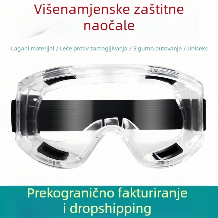 Zaštitne naočale za vožnju biciklom, otporne na vjetar, prašinu i prskanje, protiv zamagljivanja, prozirne