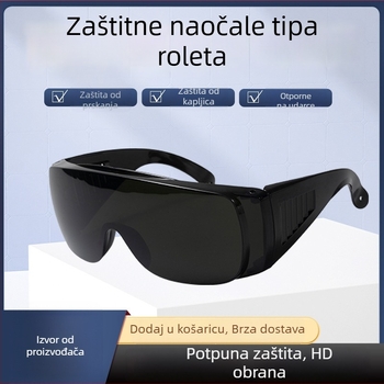 Zaštitne sigurnosne naočale s antifog zaštitom i zaštitom od kapljica za rad
