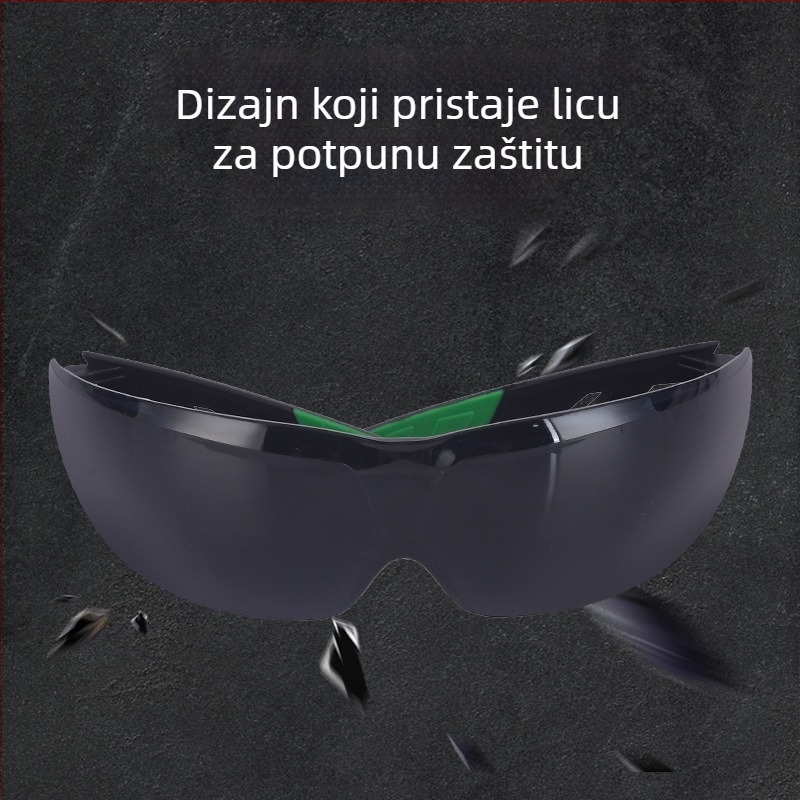 Novi stil zaštitnih naočala za industrijsko okruženje: prašno-otporne, otporne na udarce, zaštita od prskanja i kemikalija; za vožnju biciklom