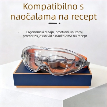 Motociklističke naočale s mekanim okvirom, otporne na prašinu i udarce, antifog zaštita