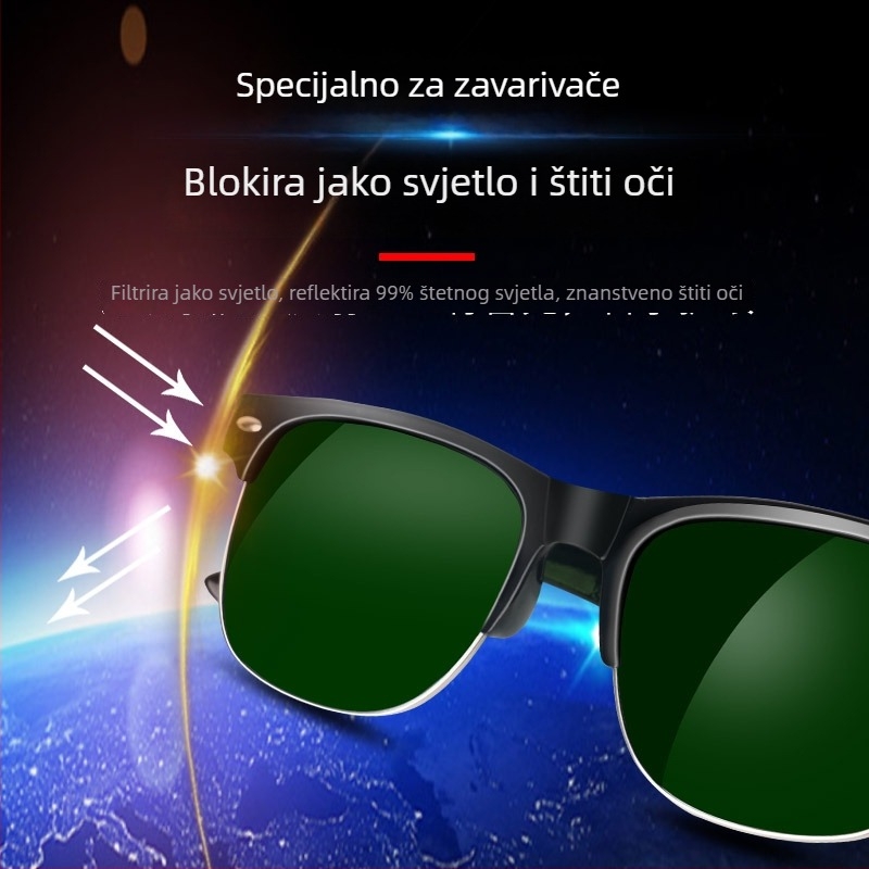 Zavarivačke naočale – zaštitne s anti-refleksijom, otporne na udarce