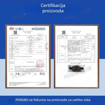 Zaštitne naočale za gašenje požara s toplinskom izolacijom i otpornošću na plamen, prašinu i vjetar, protiv zamagljivanja i dima