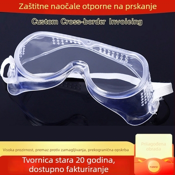 Haomai zaštitne naočale za rad i vožnju biciklom, otporne na prskanje, vjetar i pijesak, prašinu, otporne na brušenje, s premazom protiv magljenja