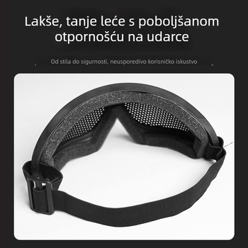 Zaštitne naočale otporne na vjetar, taktičke naočale za off-road, skijanje i vožnju biciklom na otvorenom, polarizirane leće