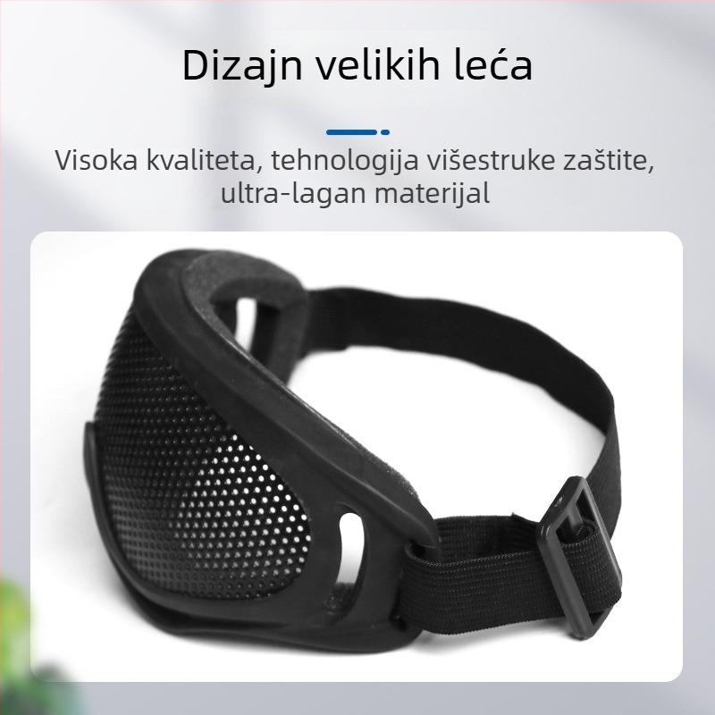Zaštitne naočale otporne na vjetar, taktičke naočale za off-road, skijanje i vožnju biciklom na otvorenom, polarizirane leće