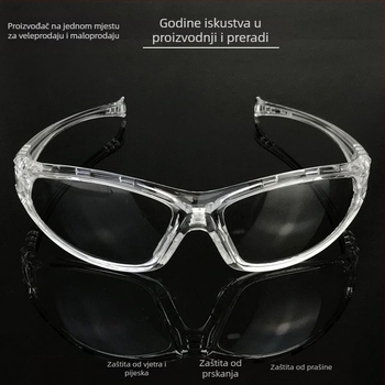 Zaštitne naočale za gradilište otporne na ogrebotine i magljenje, radne zaštitne naočale, vanjske naočale za vožnju bicikla
