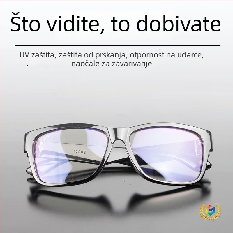 Naočale za zavarivanje, antirefleksne, prozirne, UV zaštita