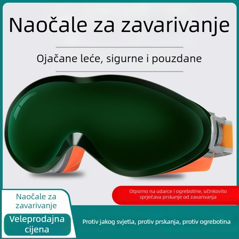 Zaštitne naočale za zavarivanje s zaštitom od odsjaja, luka, udara i opeklina