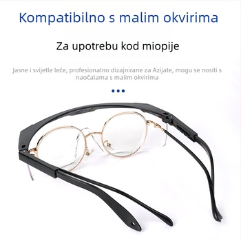 Zaštitne naočale protiv zamagljivanja sa zaštitom od prskanja, prašine, vjetra i pijeska, prozirne leće od polikarbonata