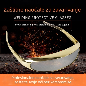 Zaštitne naočale za zavarivanje MIG/MAG i TIG, anti-refleksne, zaštita od prskanja