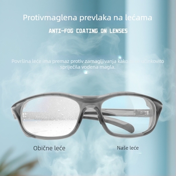 OPOLLY zaštitne naočale s križnim ogledalom, otporne na trošenje, zaštita od prašine i pijeska, za zavarivanje
