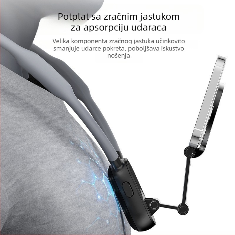 Držač za snimanje na prsima s anti-vibracijskom stabilizacijom, MagSafe magnetski držač za telefon, za vanjske livestreamove