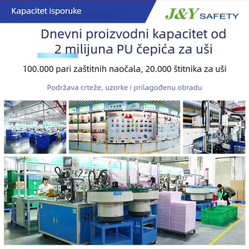 EC-4109 Prilagođene ušne čepove za spavanje, s kaišem oko vrata, silikonske, s užicom