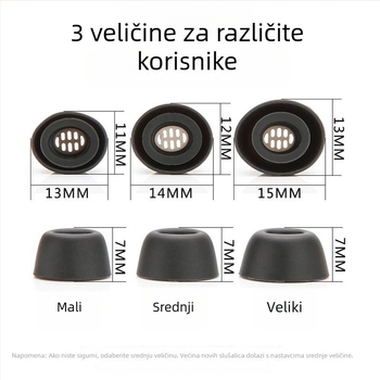 Silikonske ušne navlake za Huawei FreeBuds Pro