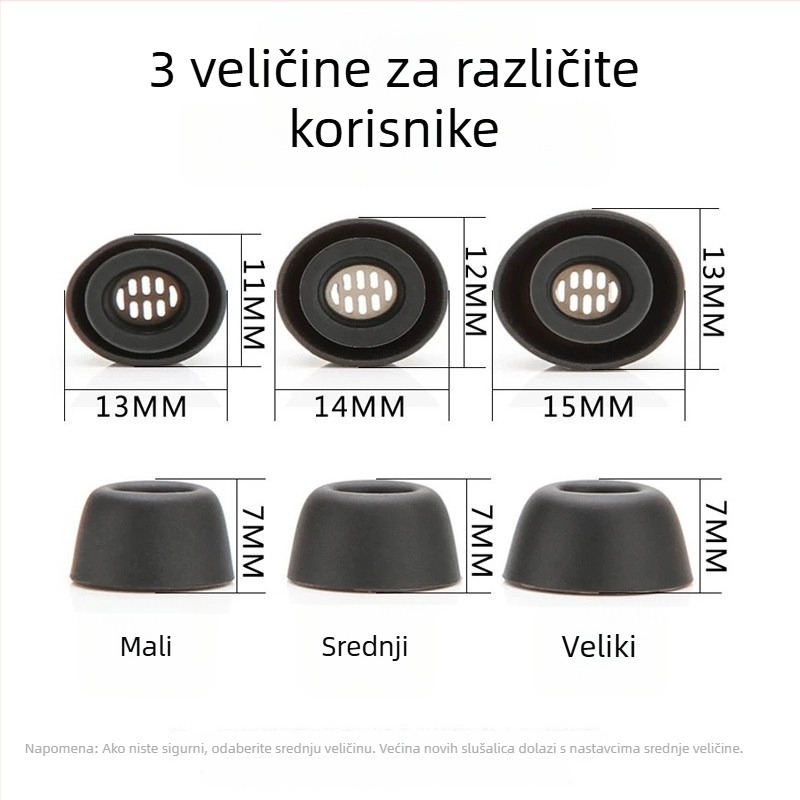 Silikonske ušne navlake za Huawei FreeBuds Pro