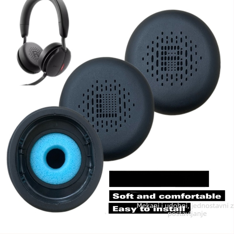 Kožna i pjenasta futrola za Dell Pro WL5024 bežične Bluetooth slušalice sa redukcijom buke