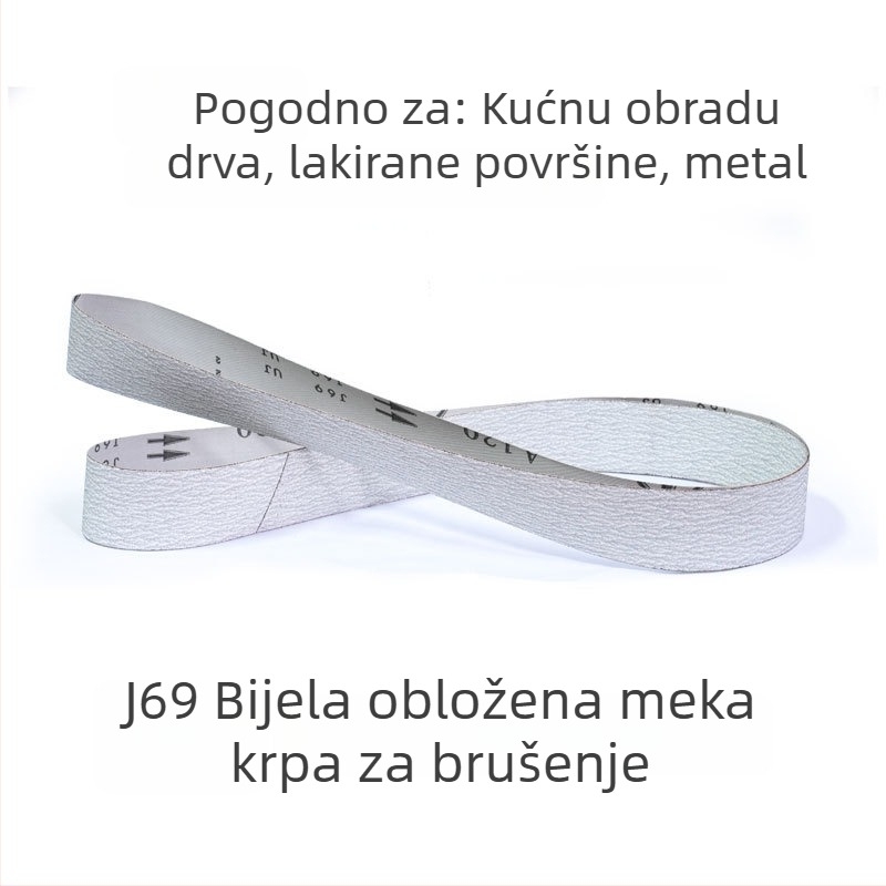 Prilagođeni brusni pojas od nehrđajućeg čelika s keramičkim, cirkonij‑korundnim i karborundskim abrazivima