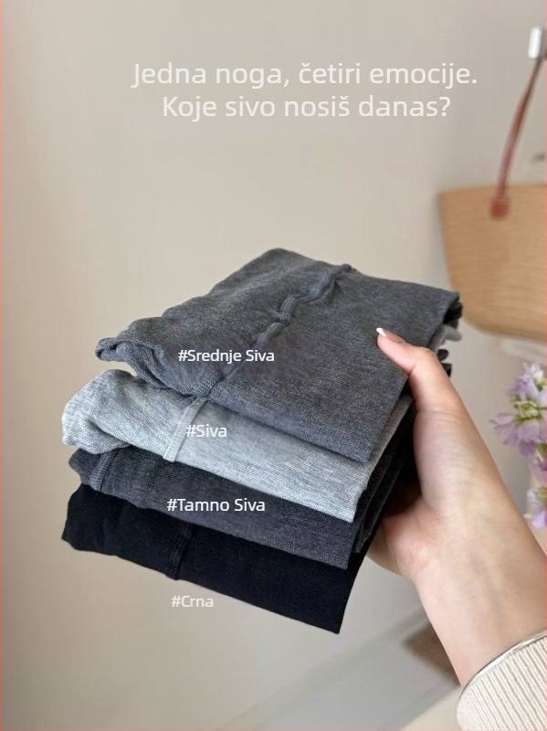 Look at My Tide mikroprozračne čarape za zaštitu od sunca za ljeto, tanke, osvježavajuće i prozirne, efekt vitkosti #881