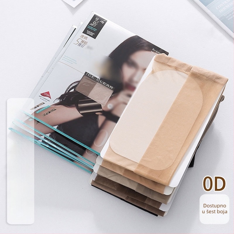 SK8011 Crne ultra-tanke dame pantyhose, seksi, anti-snag, visoka prozirnost, sigurna prepona, ljeto