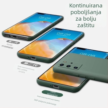 Kućište Huawei P40 Pro – tekući silikon, minimalistički dizajn, visoke kvalitete, unisex, Insta stil