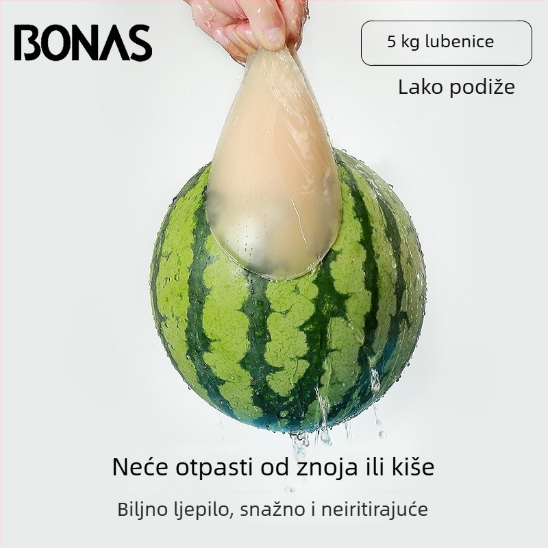 Bonas silikonske nadopune za male grudi – nevidljivi grudnjak za vjenčanu haljinu, podizanje i oblikovanje dekolta, tanak dizajn