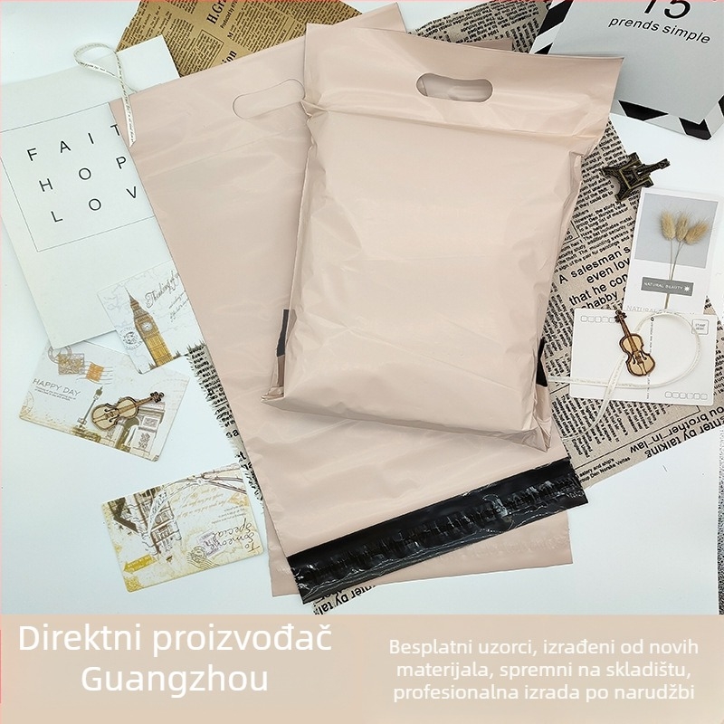 Plava prijenosna vrećica za odjeću, vodootporna ambalažna torba, veličine 26x33, 30x42, 35x47, 40x52 i 45x57 cm