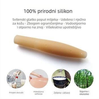 Silikonske prozirne zaštitne pokrivalice za bradavice s podiznim jastučićima za grudi, nevidljivi grudnjak