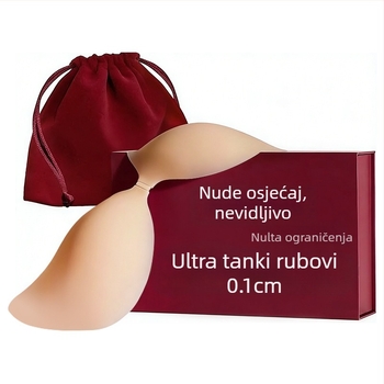 Silikonske nadloške za grudi u obliku manga s mačjim ušima, nevidljivi grudnjak za vjenčanu haljinu, pokrivanje bradavica, skupljanje i protivklizanje