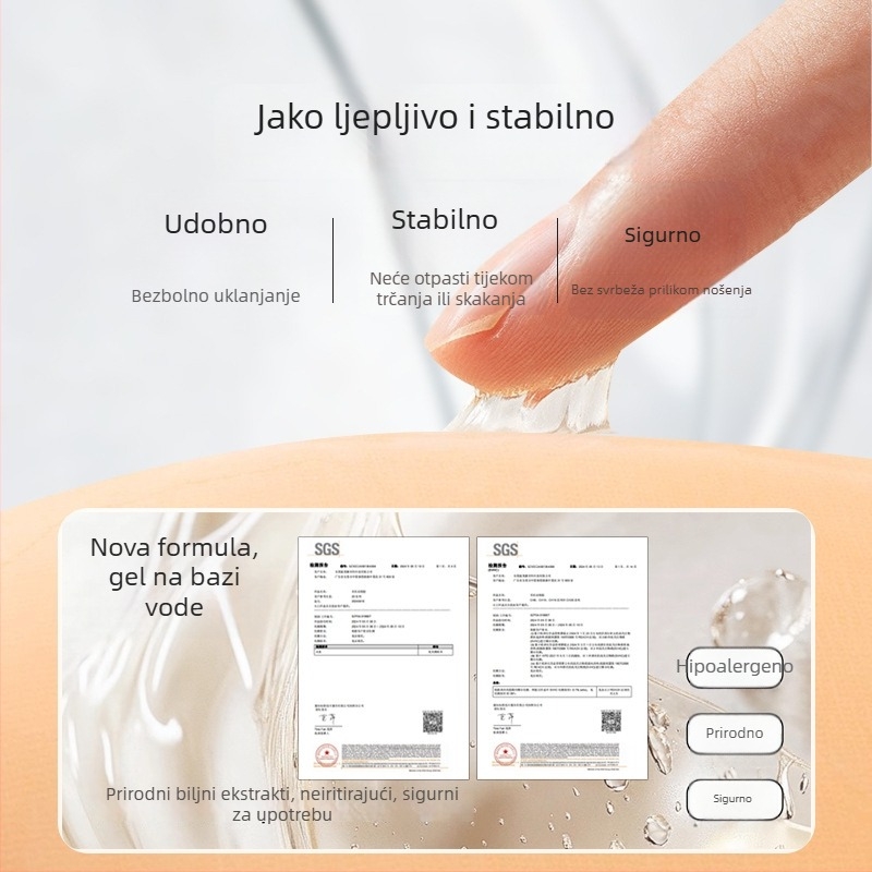Silikonske nadloške za grudi u obliku manga s mačjim ušima, nevidljivi grudnjak za vjenčanu haljinu, pokrivanje bradavica, skupljanje i protivklizanje