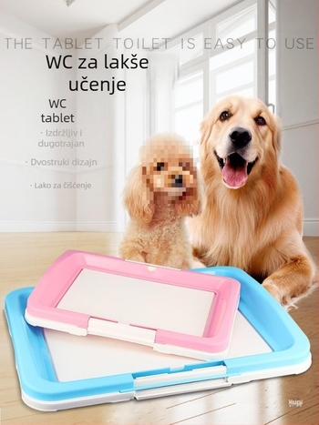 Toalet za pse – posuda za male i srednje pse (Toy Poodle, Bich Frisé i Border Collie)