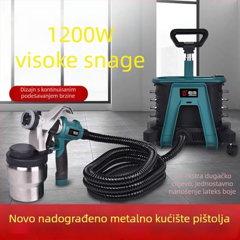 Električni pištolj za prskanje latex boje