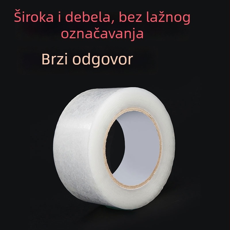 Prozirna ambalažna traka, veliki rol širine 6 cm, traka za zatvaranje kutija s visokom adhezijom