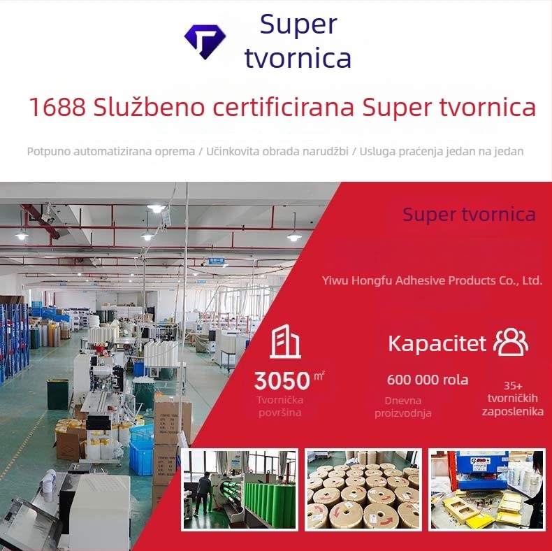 Prozirna pakirna traka s niskim šumom, BOPP, 48 mm x 50 m/100 m, tiho zatvaranje