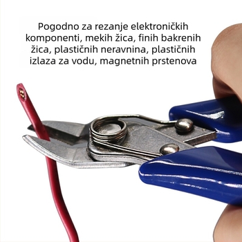 5-inčne kliješta od nehrđajućeg čelika za dijagonalno i bočno rezanje