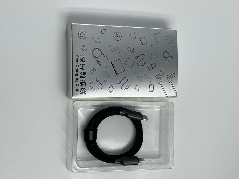 Kabel USB Type-C od cinkovog legura, pleteni, 240W brzo punjenje, kompatibilan s Apple i Huawei