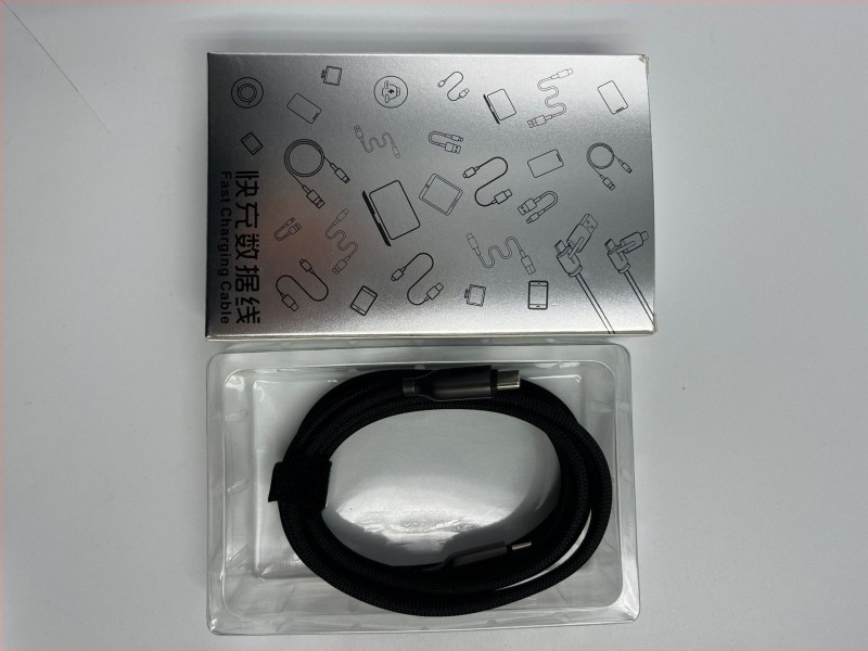Kabel USB Type-C od cinkovog legura, pleteni, 240W brzo punjenje, kompatibilan s Apple i Huawei
