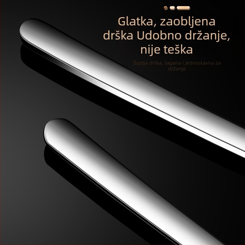304 nehrđajući čelik dugačka žlica za kavu i mlijeko čaj, produženi držač, korejskog stila elegantna mala žlica