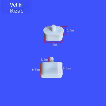 Set hardvera za prozorske mreže: kotačići, vodilice, tračnice, spline i alati za ugradnju
