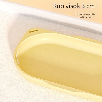 Podmetač za hranjenje kućnih ljubimaca, vodootporan i protuklizan, posuda za mačke i pse, velika veličina
